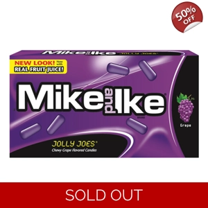 Mike and Ike Jolly Joes Grape Chewy Candies - 22g Box